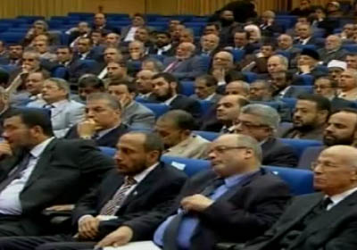 الاجتماع المشترك الأول لأعضاء مجلسي الشعب والشورى لوضع معايير اللجنة التأسيسية للدستور